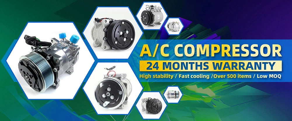 Akc201A275 Msc90ta-S Car 24V Air Conditioning Compressor Auto AC Parts for Mitsubishi Fuso 12.0 Turbo Diesel